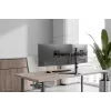 Suporte de monitor duplo Neomounts DS45-600BL2 para ecrãs de 10–32 polegadas, suporta 2 ecrãs, máx. 6 kg, VESA 75x75–100x100, autónomo, preto
