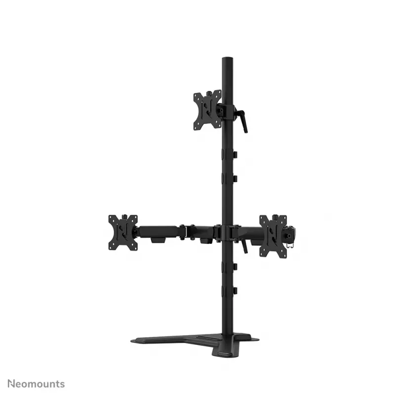 Suporte de monitor triplo Neomounts DS45-600BL2-1 25,4–81,3 cm (10–32 polegadas)