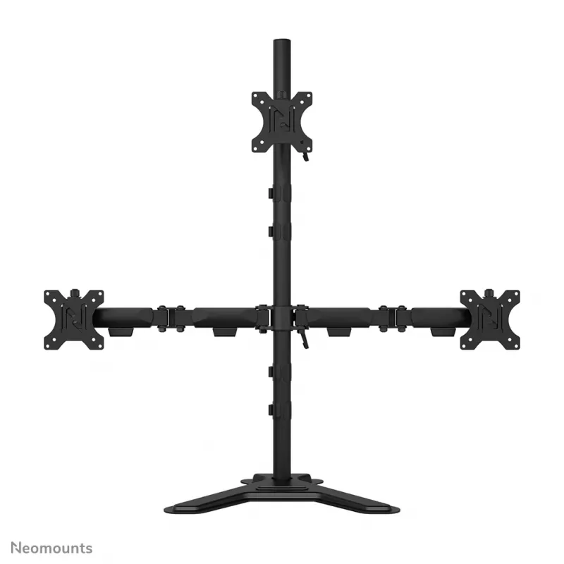 Suporte de monitor triplo Neomounts DS45-600BL2-1 25,4–81,3 cm (10–32 polegadas)