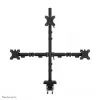 Braço de monitor triplo Neomounts DS60-600BL2-1 25,4–81,3 cm (10–32 polegadas), fixação à mesa/passagem pela mesa, 9 kg, 25,4 cm (10 polegadas), 81,3 cm (32 polegadas), 100 x 100 mm, preto