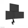 Braço de monitor triplo Neomounts DS60-600BL2-1 25,4–81,3 cm (10–32 polegadas), fixação à mesa/passagem pela mesa, 9 kg, 25,4 cm (10 polegadas), 81,3 cm (32 polegadas), 100 x 100 mm, preto