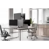 Braço de monitor triplo Neomounts DS60-600BL2-1 25,4–81,3 cm (10–32 polegadas), fixação à mesa/passagem pela mesa, 9 kg, 25,4 cm (10 polegadas), 81,3 cm (32 polegadas), 100 x 100 mm, preto