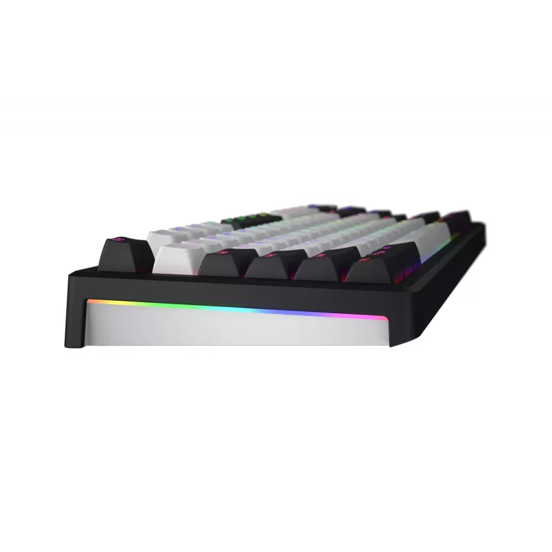 Teclado gaming sem fios HATOR Skyfall 80 MAG ULTIMA 8K USB + RF Wireless + Bluetooth QWERTY US English preto, branco