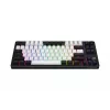 Teclado gaming sem fios HATOR Skyfall 80 MAG ULTIMA 8K USB + RF Wireless + Bluetooth QWERTY US English preto, branco