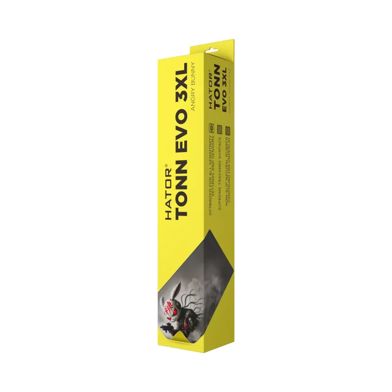 Tapete de rato gaming HATOR Tonn EVO 3XL Angry bunny