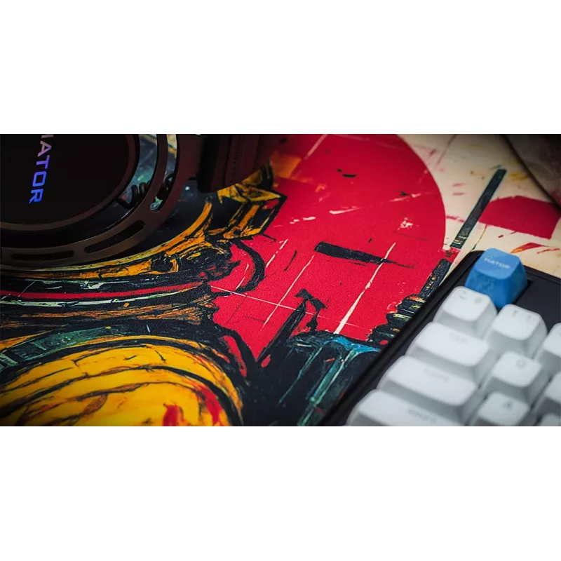 Tapete de rato gaming HATOR Tonn EVO 3XL Astronaut, borracha, multicolor