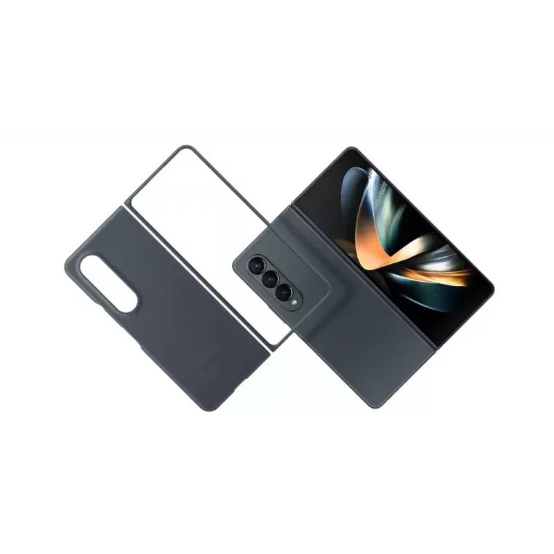 Capa para telemóvel Samsung Galaxy Z Fold4 EF-VF936LBEGWW couro preto