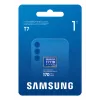 Cartão microSD Samsung T7, 1 TB, MicroSDXC, UHS-I, 170 MB/s, Classe 3 (U3), V30