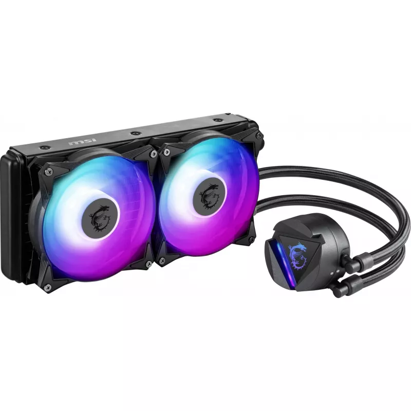 Refrigeração líquida MSI MAG CORELIQUID 240R V2 CPU AIO refrigerador
