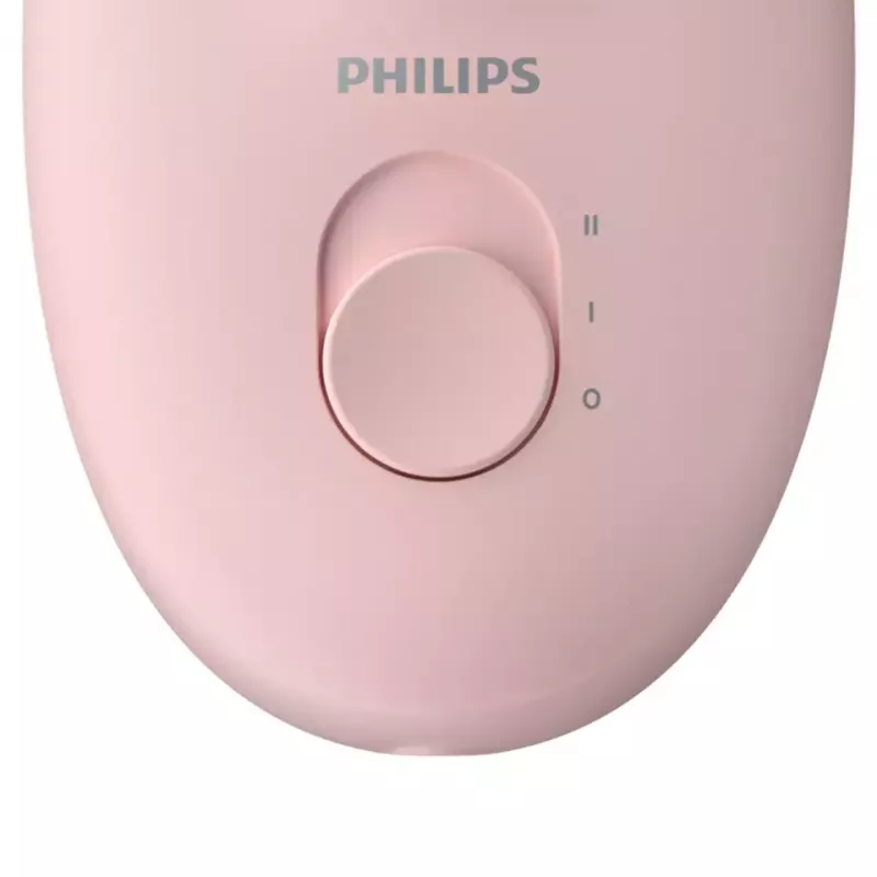 Philips Satinelle Essential BRE285/00 depilador com fios, branco/rosa