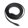 Cabo HDMI-HDMI v2.0 3D TV High Speed Ethernet 1,8 m plano (extremidades douradas)