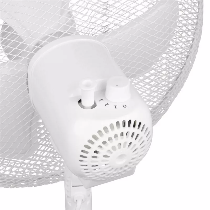 Tristar | VE-5755 | Ventilador de pé | Branco | Diâmetro 40 cm | Número de velocidades 3 | Oscilação
