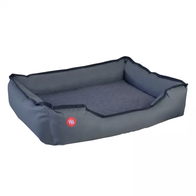 Glovii GPETB Cama para cães/gatos Cama aquecida para animais de estimação