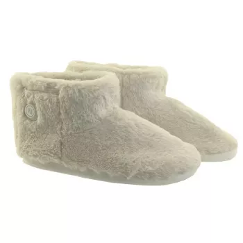 Glovii GQ7M Pantufas Pantufa fechada unissexo creme