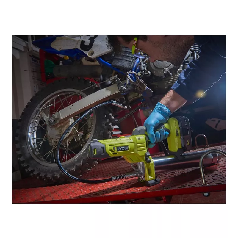 Máquina de lubrificar com bateria R18GG-0 18V Ryobi (sem bateria)