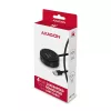 Hub AXAGON HUE-P1AL 4 portas USB 3.2 Gen 1 REDONDO