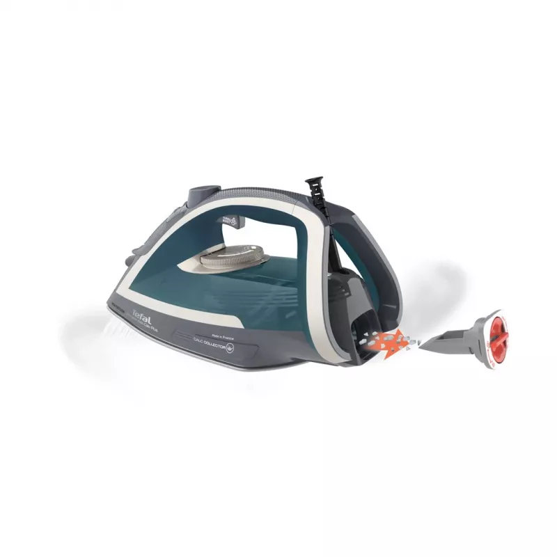 Ferro de engomar a vapor Tefal Ultragliss Anti-Calc Plus FV6842 — 2800 W, depósito de 0,27 L, golpe de vapor de 260 g/min, 1,295 kg