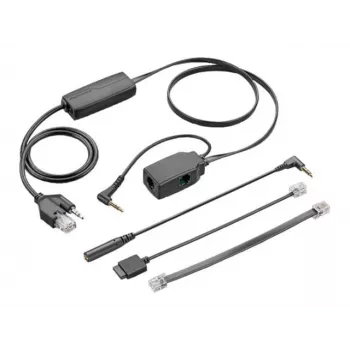 Hookswitch eletrónico POLY APA-24 ALCATEL preto ficha