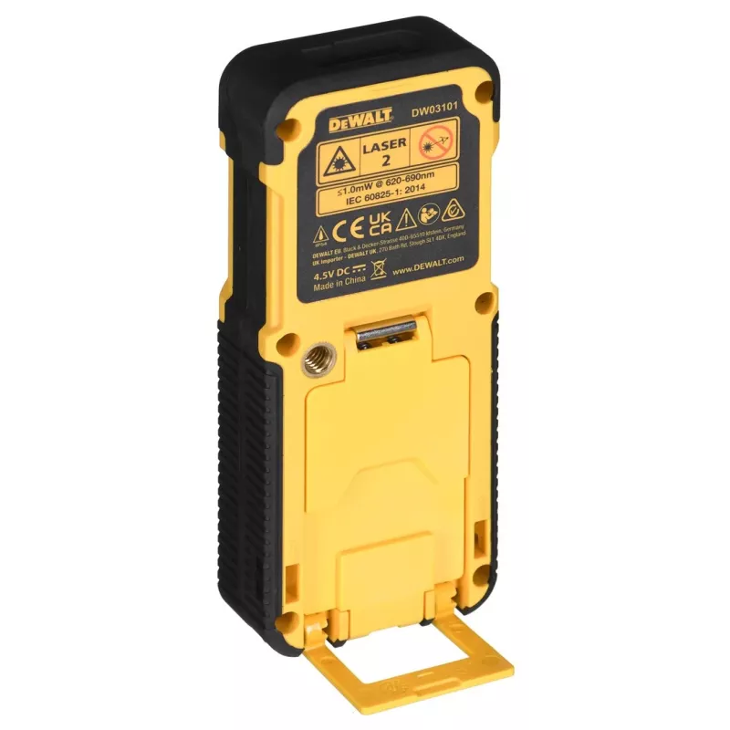 Medidor de distância a laser DeWALT DW03101 preto, amarelo 100 m