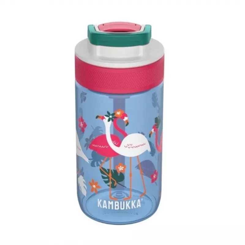 Garrafa de bebida para bebé Kambukka Lagoon 400ml Blue Flamingo