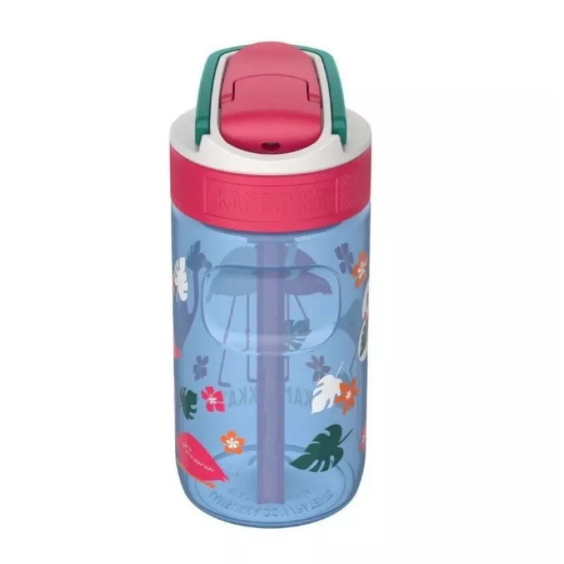 Garrafa de bebida para bebé Kambukka Lagoon 400ml Blue Flamingo