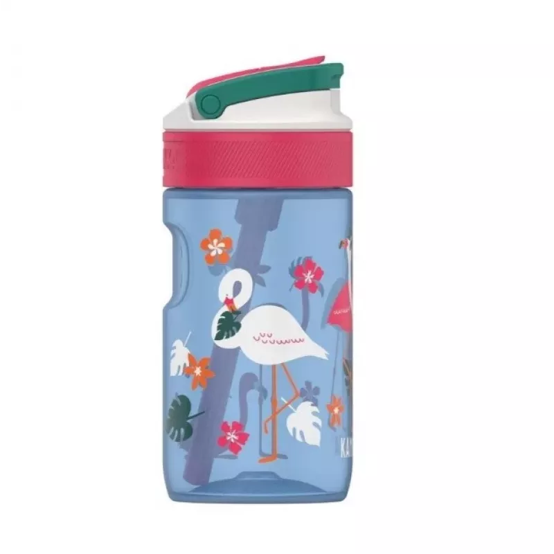 Garrafa de bebida para bebé Kambukka Lagoon 400ml Blue Flamingo