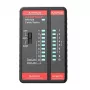 Testador de cabos de rede Habotest HT812A RJ45/RJ14/RJ12/RJ9