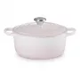 Le Creuset Signature Panela redonda de ferro fundido 24 cm shell pink