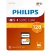 Cartão de memória Philips 128 GB SDXC UHS-I FM12SD55B/00