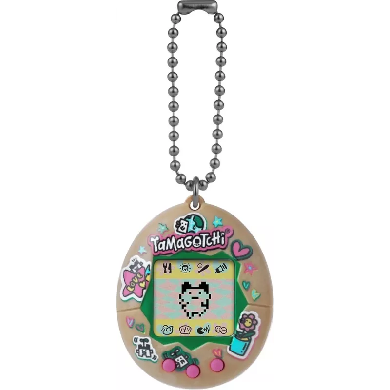 Ovo de animal de estimação virtual eletrónico Tamagotchi Bandai ECO CELEBRATION EGG modelo 44315, animal de estimação digital para levar consigo