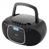 Leitor de CD portátil JVC RC-E451B preto — CD/MP3, Bluetooth, FM 87,5–108 MHz, USB, AUX, 3,2 W RMS
