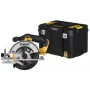 Serra DeWALT DCS391NT preta, prateada, amarela