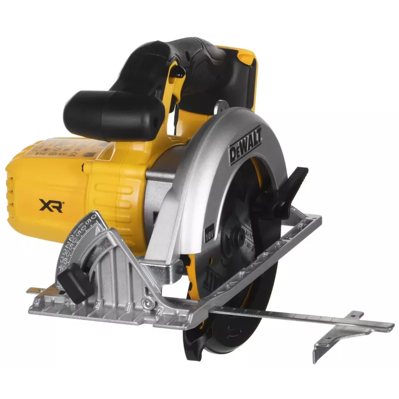 Serra DeWALT DCS391NT preta, prateada, amarela