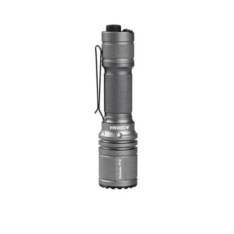 Lanterna LED recarregável AceBeam P16 1000 lúmenes cinzento