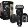Máquina de barbear de lâminas Braun Series 9 9352cc Sport aparador preto cinzento