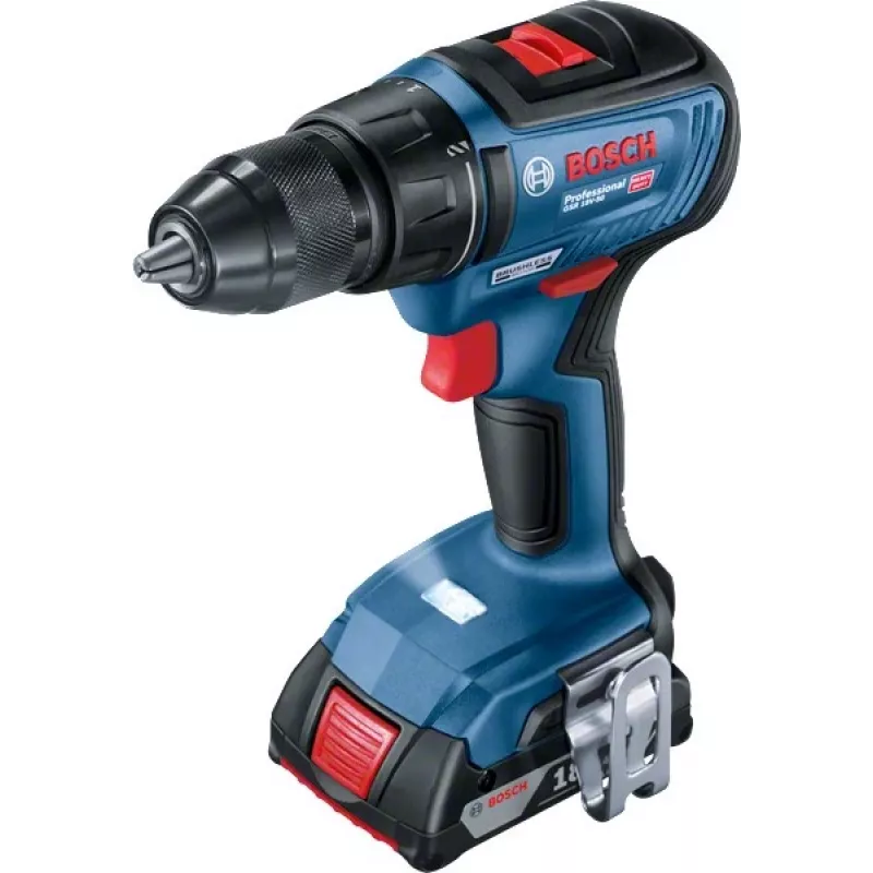 Parafusadeira com bateria Bosch GSR 18V-50, 1800 rpm, 28 N⋅m, 1 kg