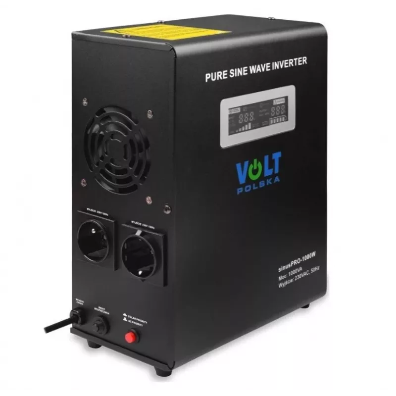 Volt Polska SinusPro 1000W 12V 700W – saída sinusoidal pura para sistemas de 12V