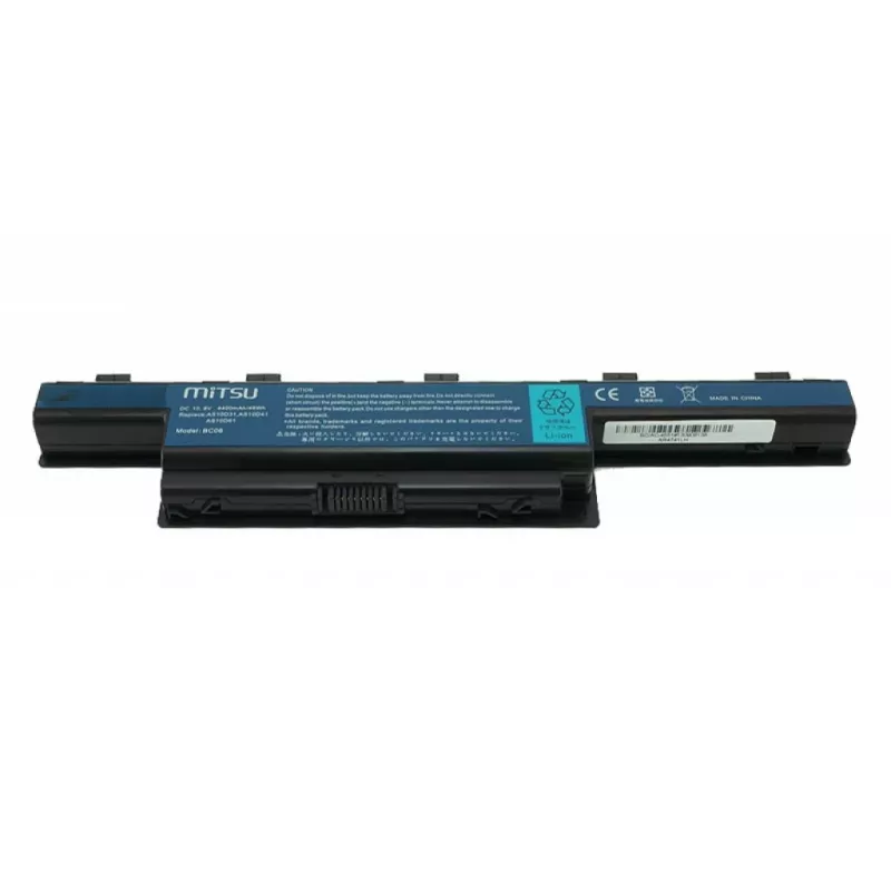 Bateria MITSU para Acer Aspire 4551 4741 5741 4400 mAh 10,8–11,1 V