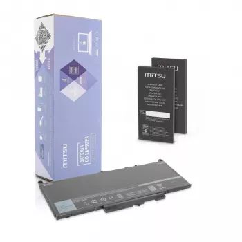 Bateria Mitsu para Dell Latitude E7270, E7470, 7200 mAh (55 Wh)