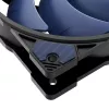 Akasa Alucia H4 Plus - Arrefecimento a ar - 12 cm - 33,1 dB - 56,3 cfm - Preto - Azul