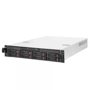 Caixa para HDD Silverstone RM22-308 2,5/3,5 polegadas 10 unidades Preto Branco