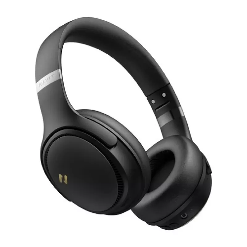 Headset HAVIT H630BT PRO — Auscultadores in-ear sem fios, ANC, Preto, para chamadas, música e desporto