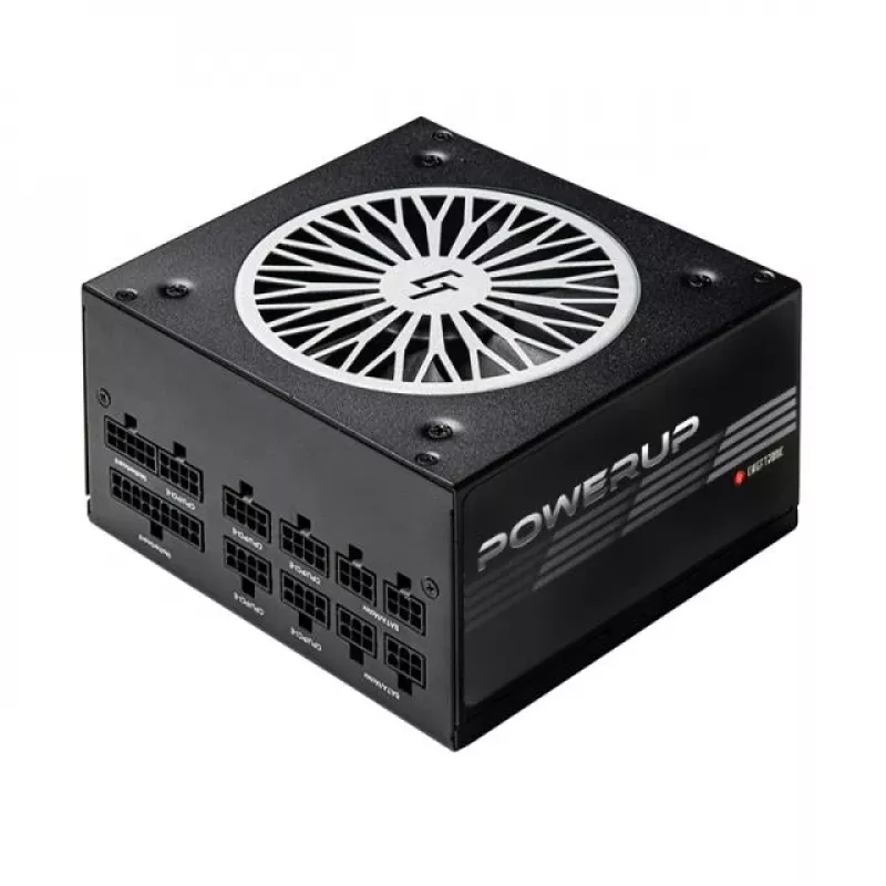 Fonte de alimentação | CHIEFTEC | 650 Watt | Eficiência 80 PLUS GOLD | PFC Ativo | GPX-650FC
