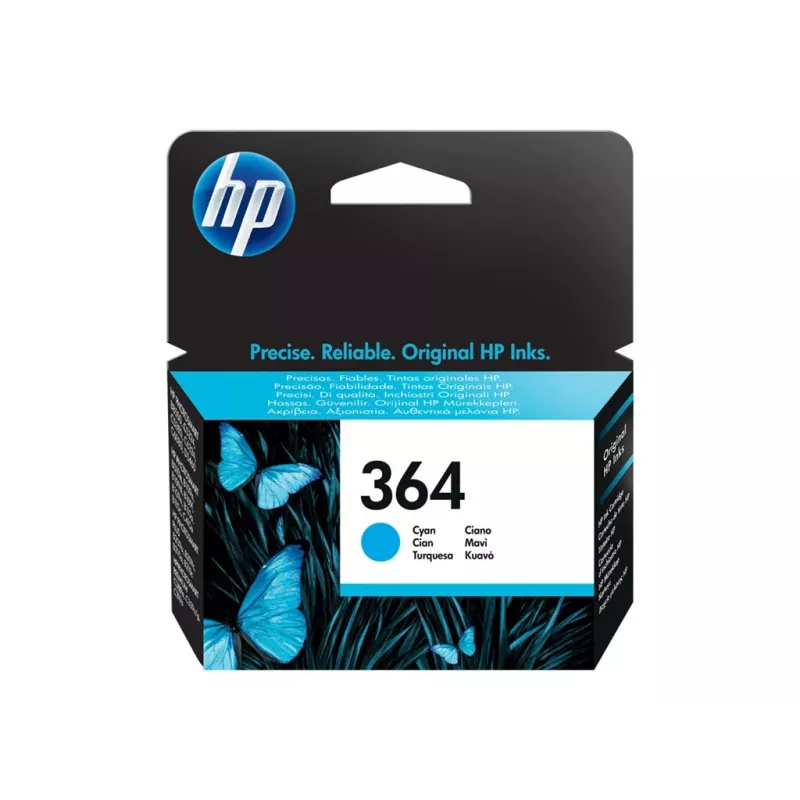 HP 364 Tinta Ciano Vivera Blister Photosmart C5380 C6380 D5460 B8550