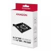AXAGON RHD-P25 Moldura metálica 2x 2,5 para 3,5/PCI