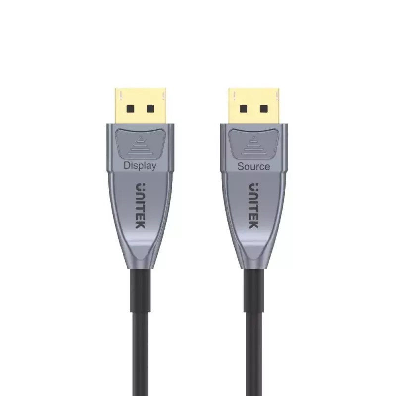 Cabo ótico ativo UNITEK 8K Ultrapro DisplayPort 1.4 10m