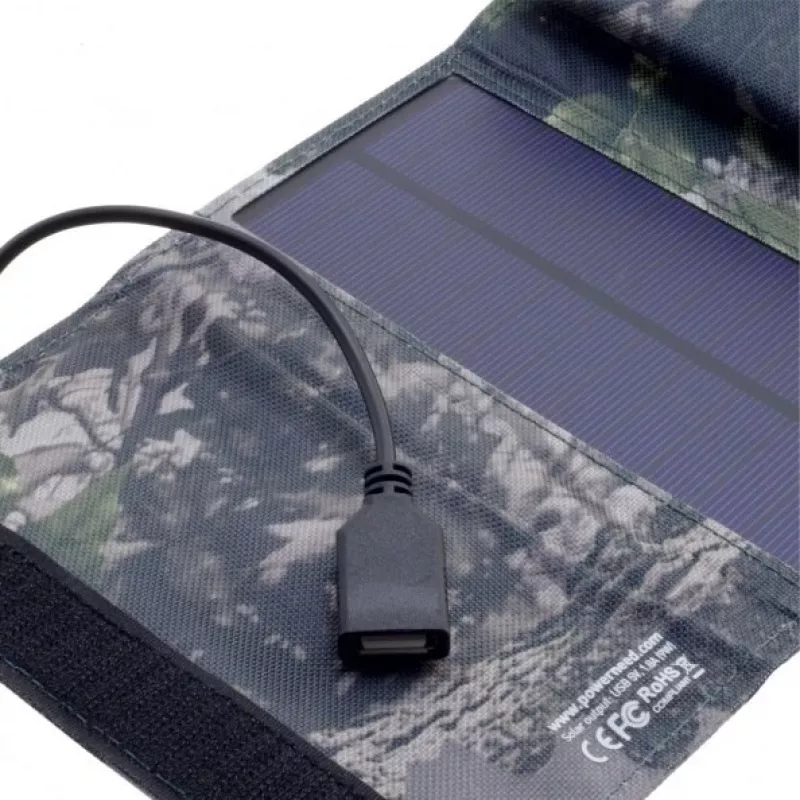 Painel solar PowerNeed ES-6 9 W silício monocristalino
