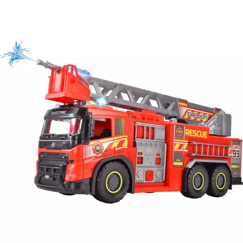 Brinquedo camião de bombeiros Simba-Dickie Giant Fire Truck 203719031 com peças móveis