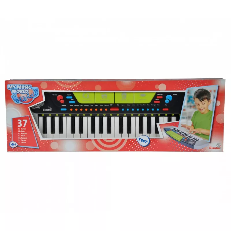 Teclado infantil eletrónico Simba-Dickie Simba My Music World teclado Modern Style