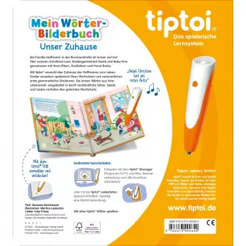 tiptoi Mein Wörter-Bilderbuch: Unser Zuhause, livro didático